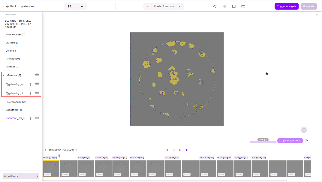 density result