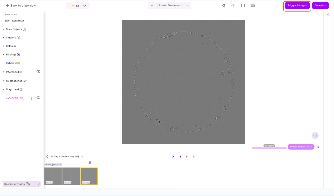 trigger button